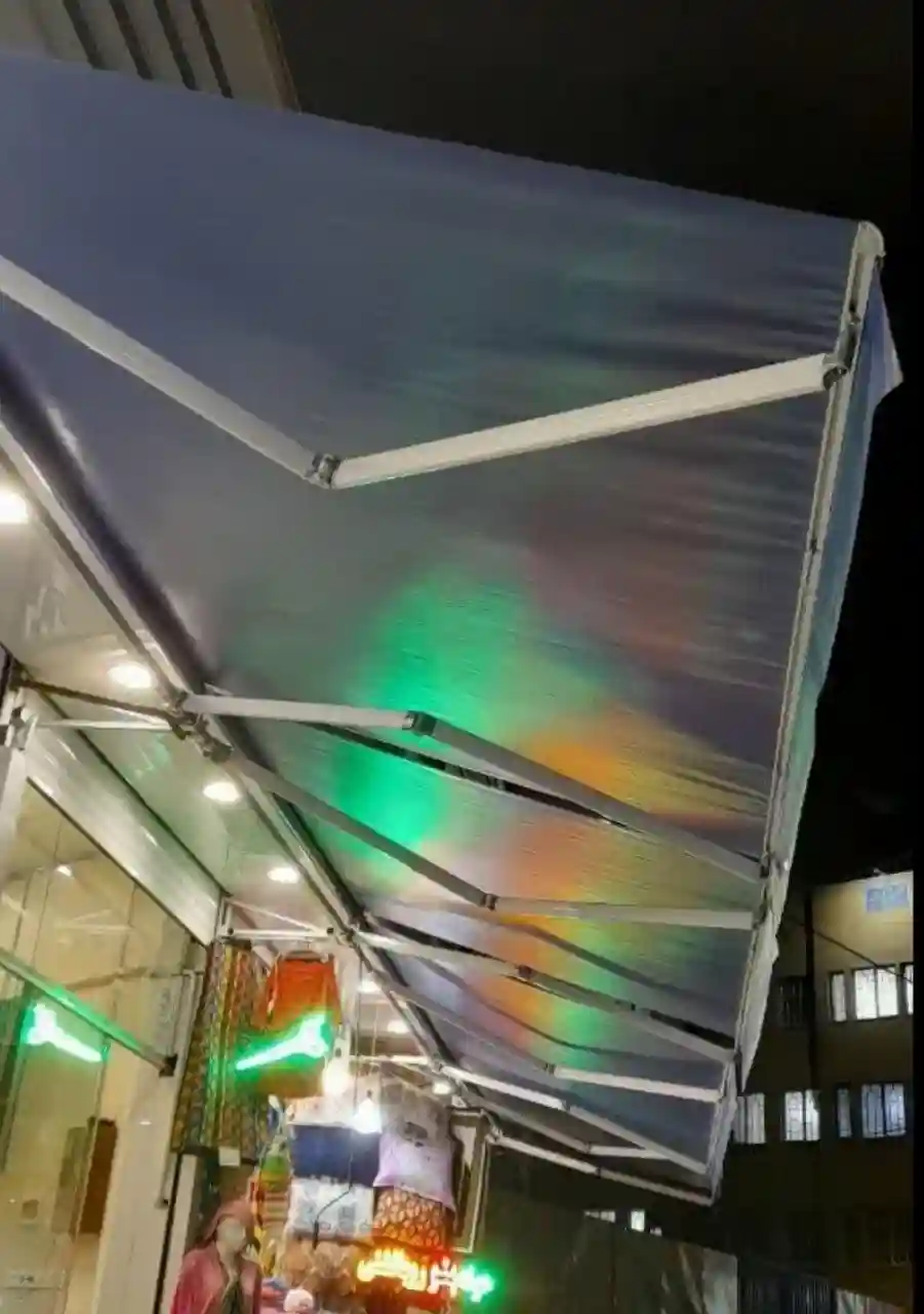 نصب سایبان برقی در اماکن