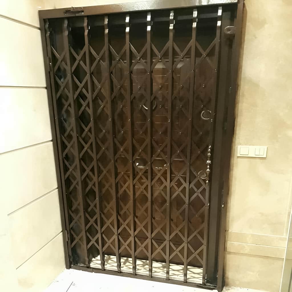 درب آکاردئونی مقاوم در اهواز