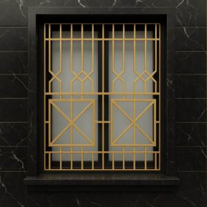 حفاظ پنجره هندسی مدرن در اهواز