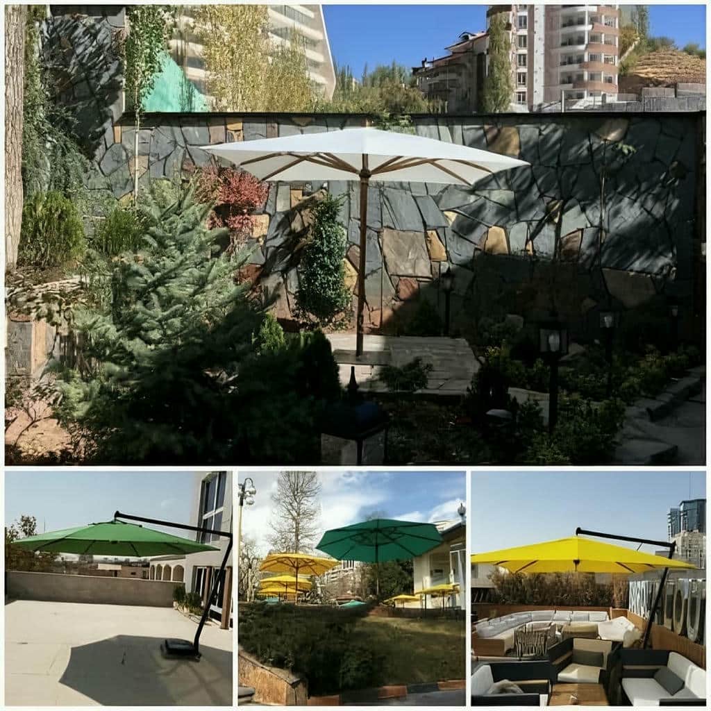 سایبان برقی چتری در اهواز