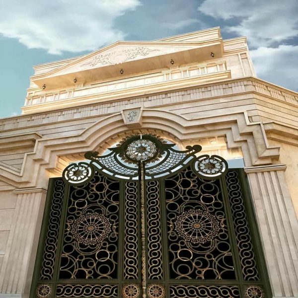 درب حیاط لاکچری در اهواز