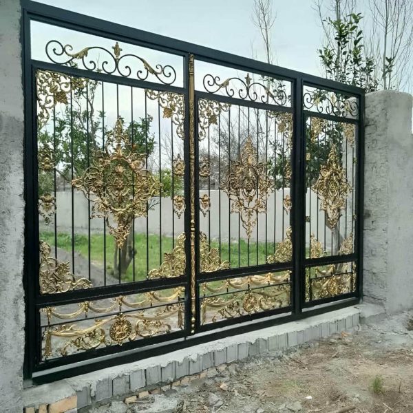 درب حیاط ویلایی فلزی در اهواز