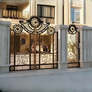 درب فلزی اقاقیا فرفورژه در اهواز