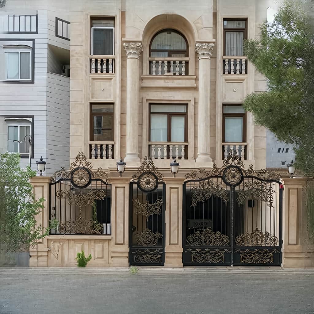 کارخانه درب فلزی لادن رنگ در اهواز