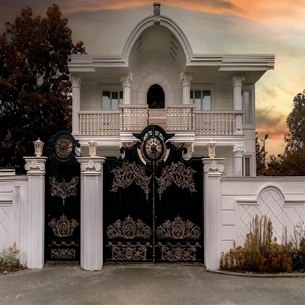 درب فلزی لادن در اهواز