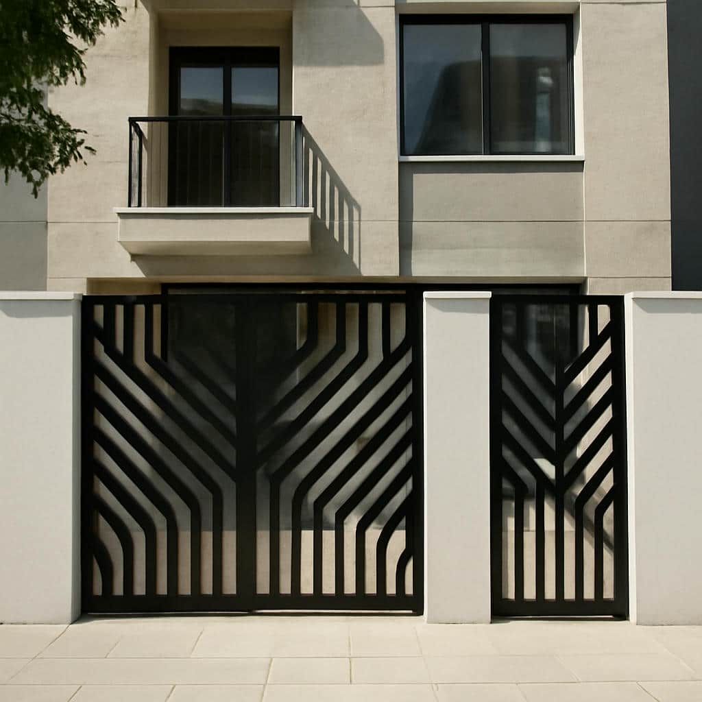 کارخانه درب فلزی مدرن اسپاین رنگ در اهواز