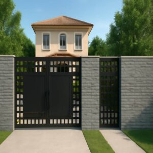 درب فلزی مدرن کوآدرا در اهواز