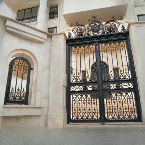 درب فلزی ورسای در اهواز