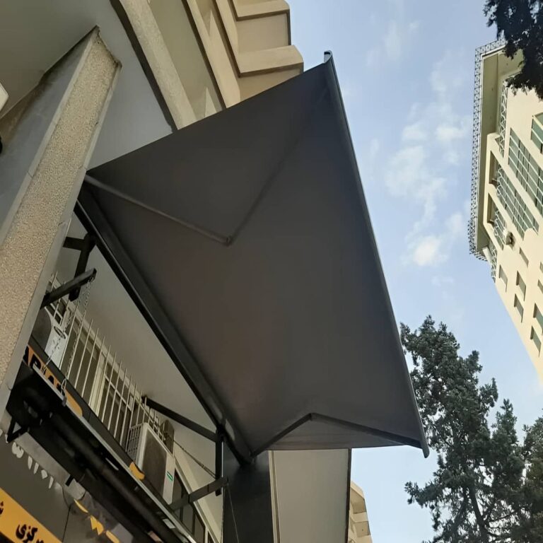 سایبان برقی ضد UV برای محافظت از پوست و مبلمان در اهواز
