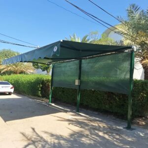 سایبان برقی جمع شونده حیاط برای فضای باز در اهواز