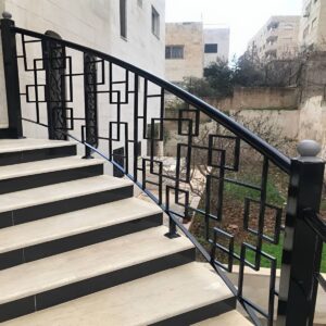 نرده CNC با پوشش رنگ کوره‌ای مقاوم در اهواز