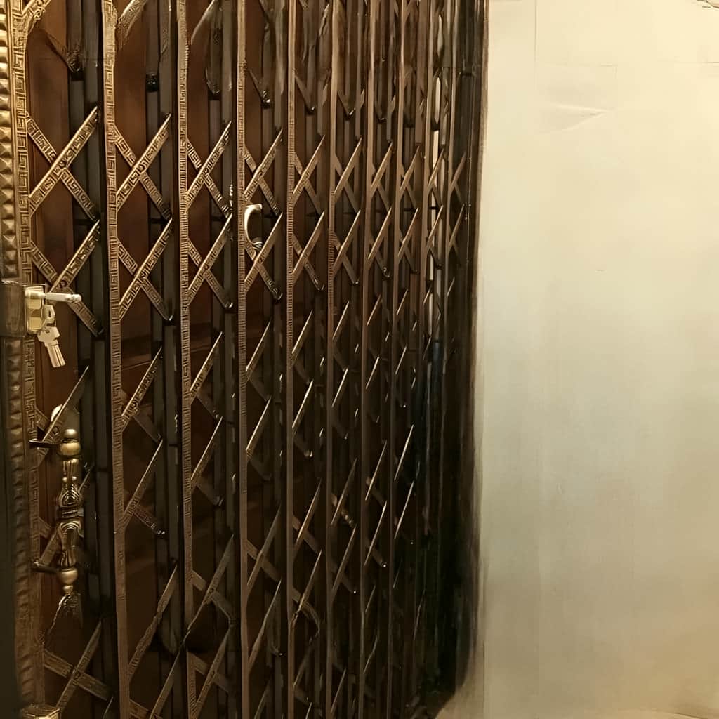 تولید حفاظ آکاردئونی پنج گل دوبل با چهارچوب مقاوم در اهواز