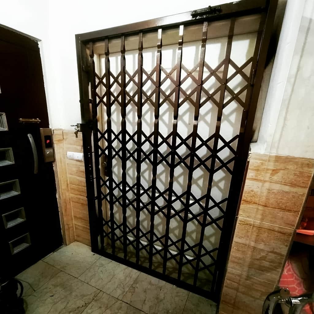 تولید حفاظ آکاردئونی چهار گل لوزی با چهارچوب مقاوم در اهواز