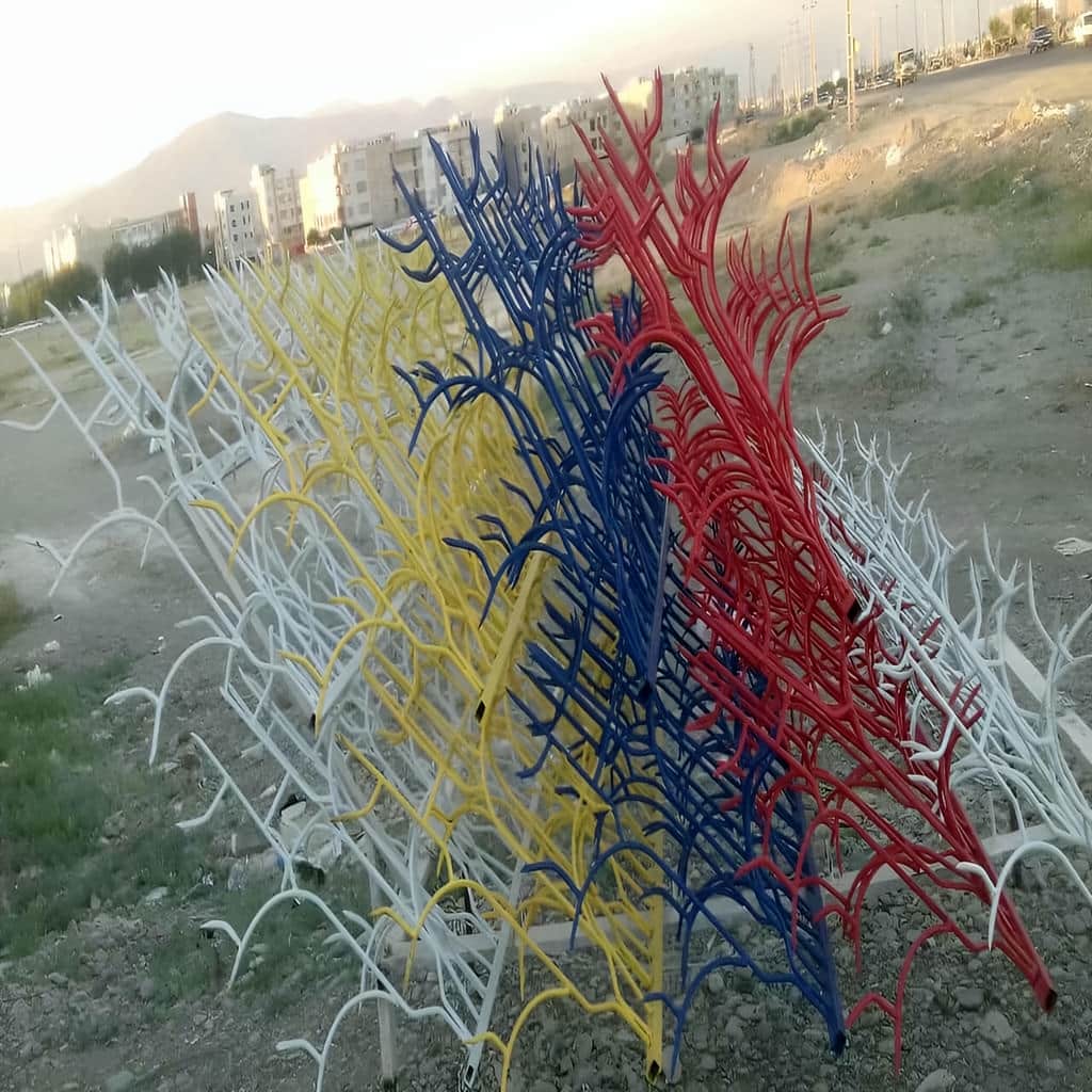 ساخت حفاظ دیوار پرتراکم با خمکاری سفارشی در اهواز ساخت حفاظ دیوار پرتراکم با خمکاری سفارشی در اهواز