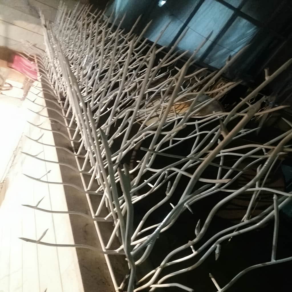 تولید حفاظ بوته ای پرتراکم با جوش منظم در اهواز