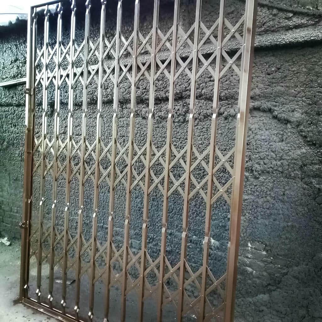 فروش حفاظ آکاردئونی قفل مخفی کتابی برای آپارتمان در اهواز