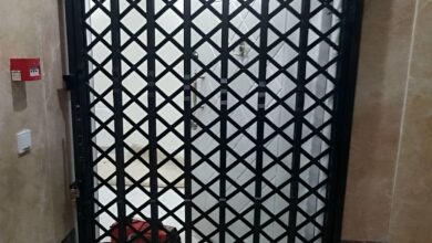 11 مدل درب حفاظ فلزی ورودی واحد در اهواز