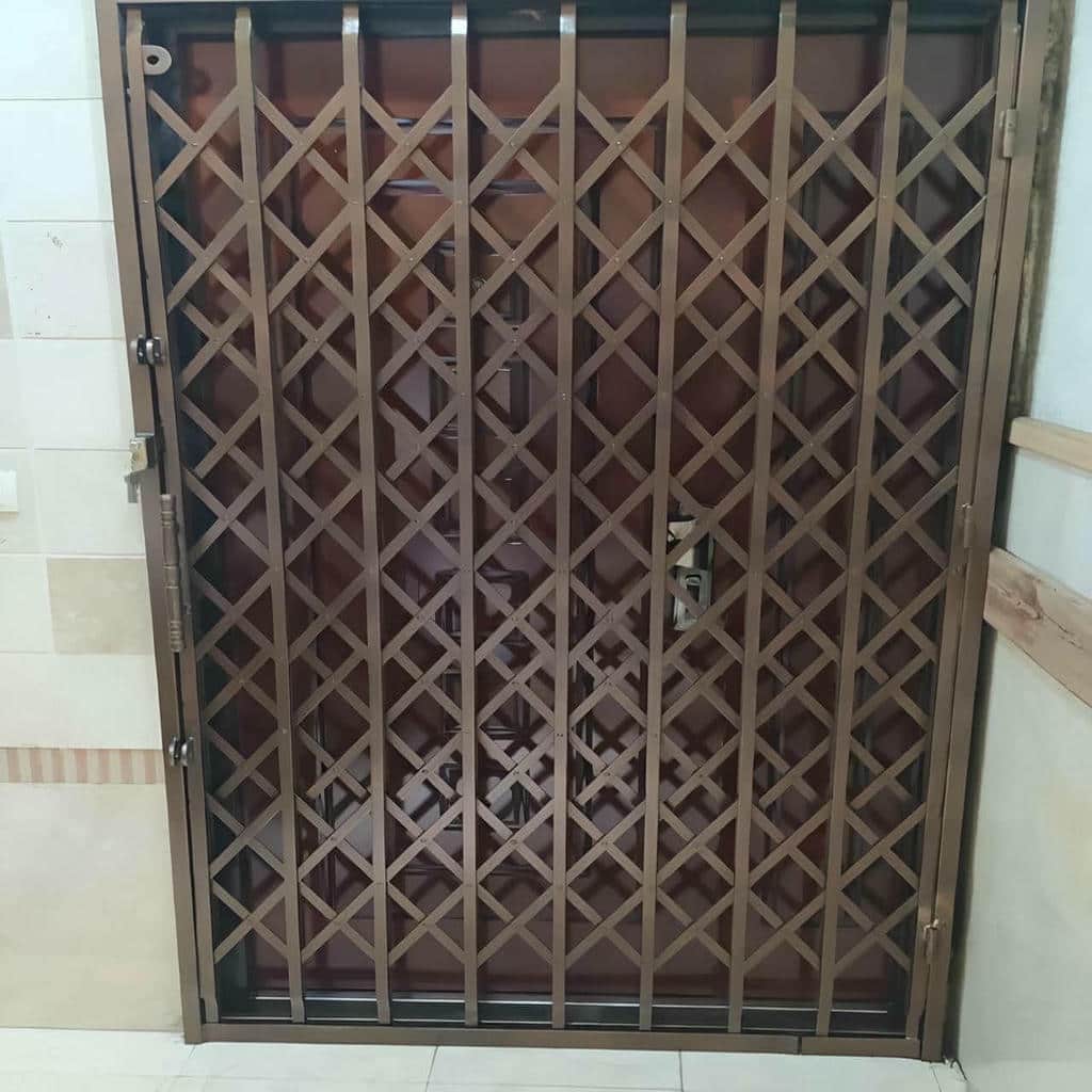 فروش درب حفاظ فلزی ورودی واحد برای آپارتمان در اهواز
