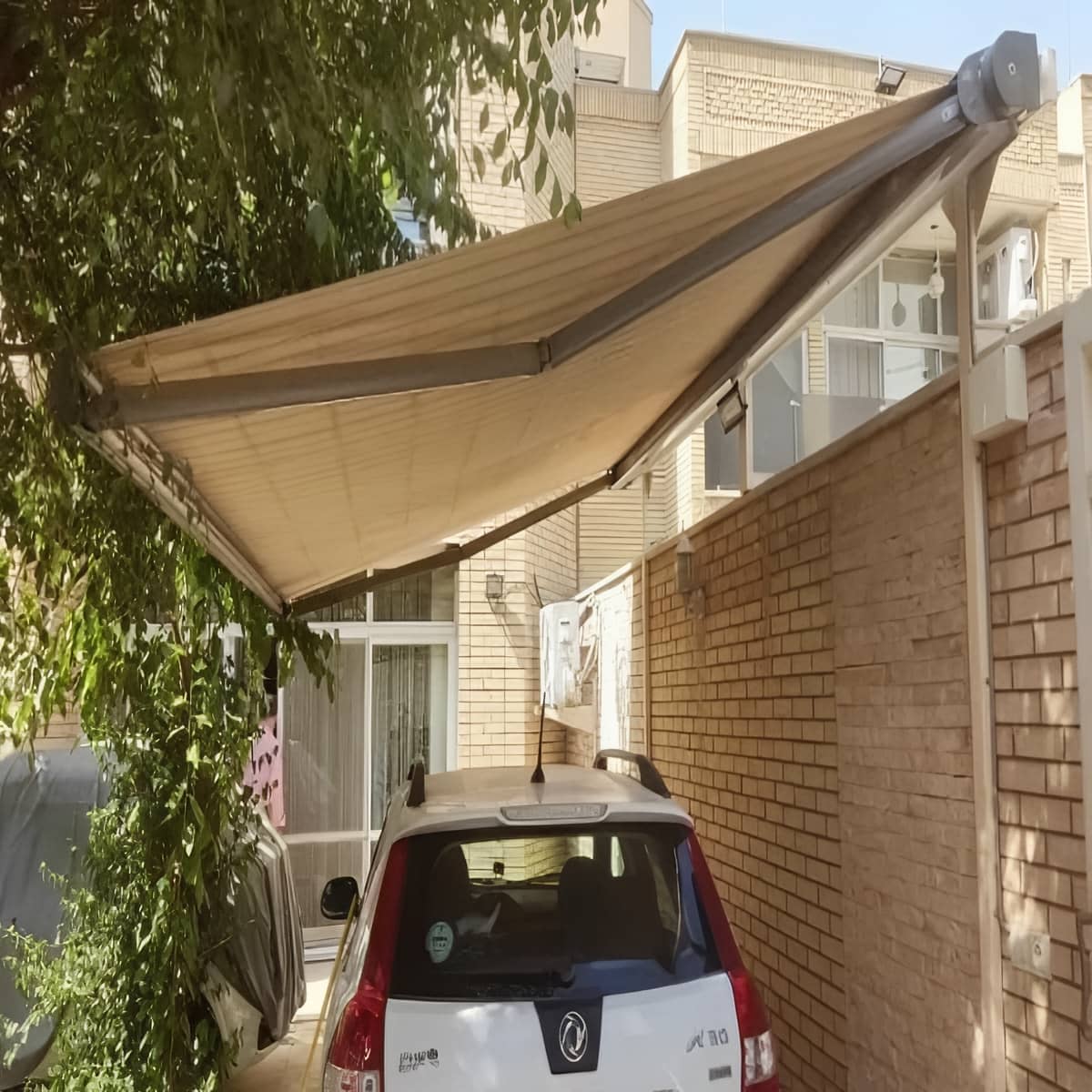 سایبان سقفی در اهواز