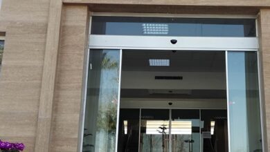 7 مدل درب اتوماتیک شیشه ای فریم دار آلومینیوم در اهواز