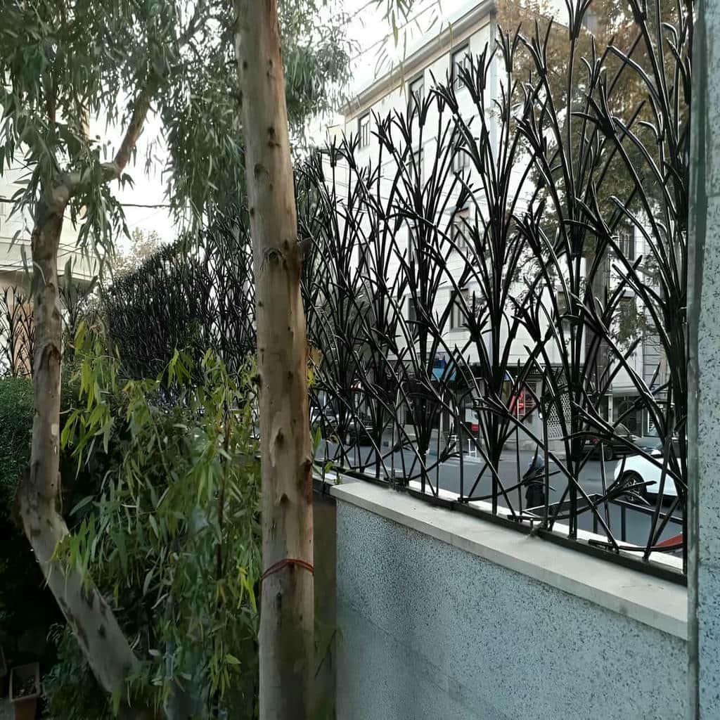 خرید حفاظ شاخ گوزنی میلگرد خمکاری برای دیوار در اهواز