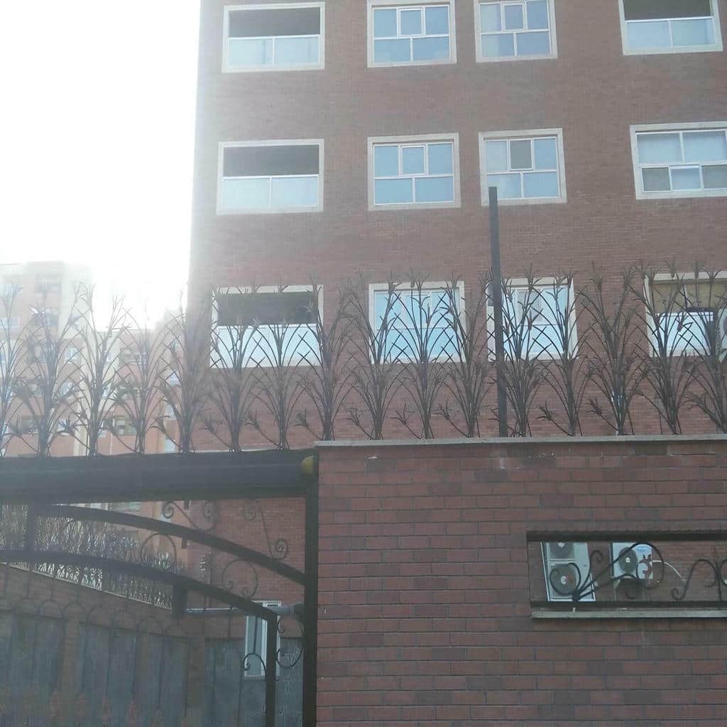 قیمت حفاظ دیوار ضد سرقت میلگردی بر اساس مشخصات سفارش در اهواز