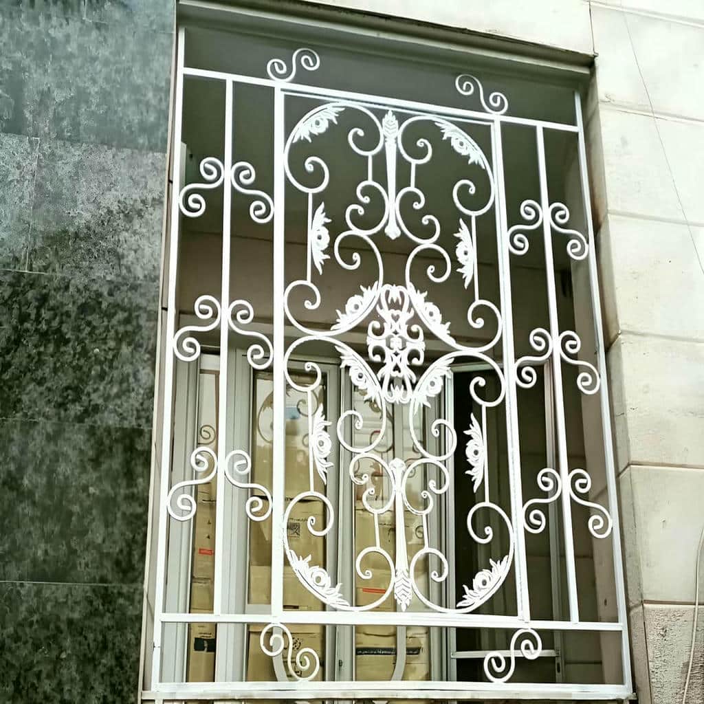 تولید حفاظ پنجره شیک قاب دار مدل قاب دوبل در اهواز