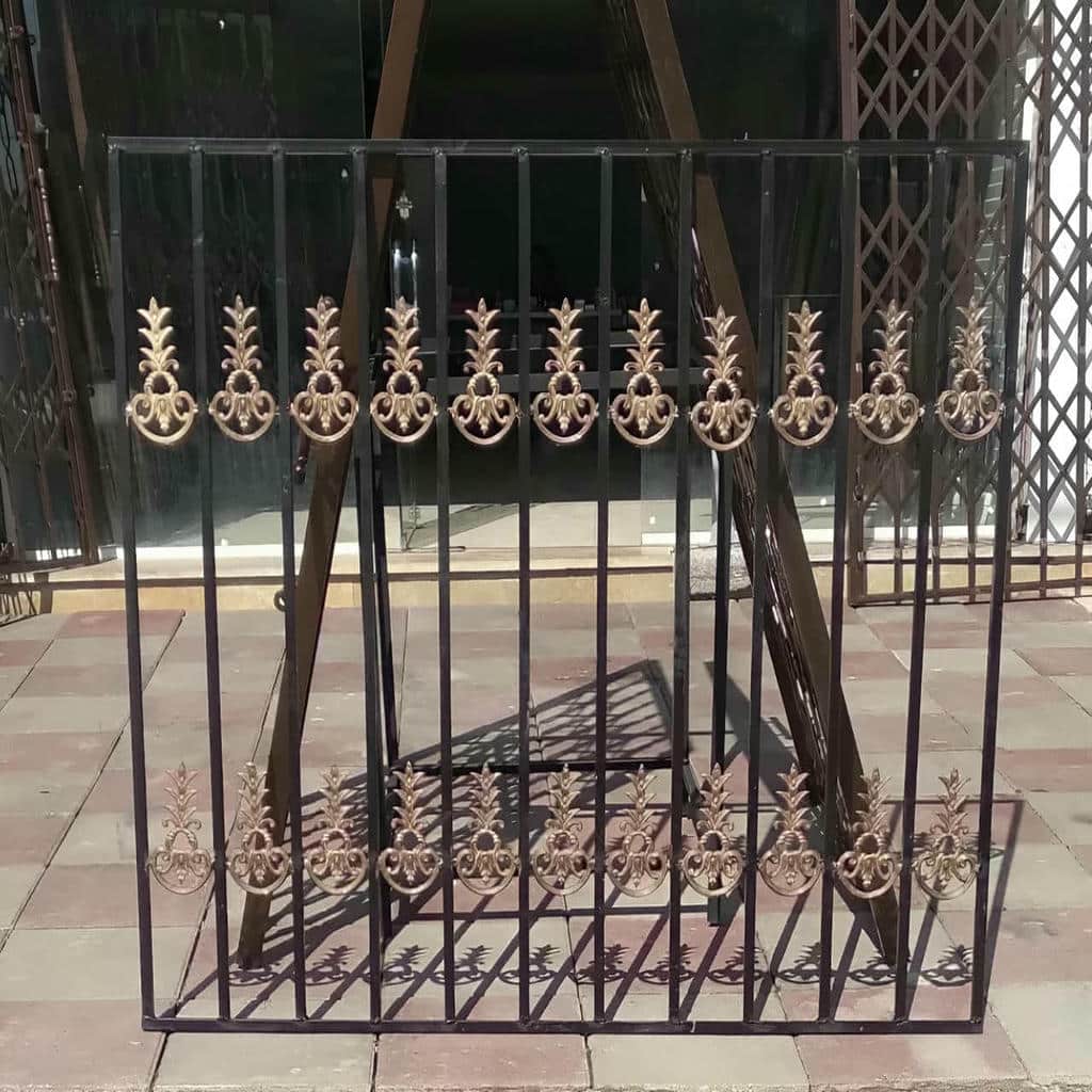 حفاظ پنجره دوجداره ضد سرقت شبکه مربعی مناسب نمای اهواز