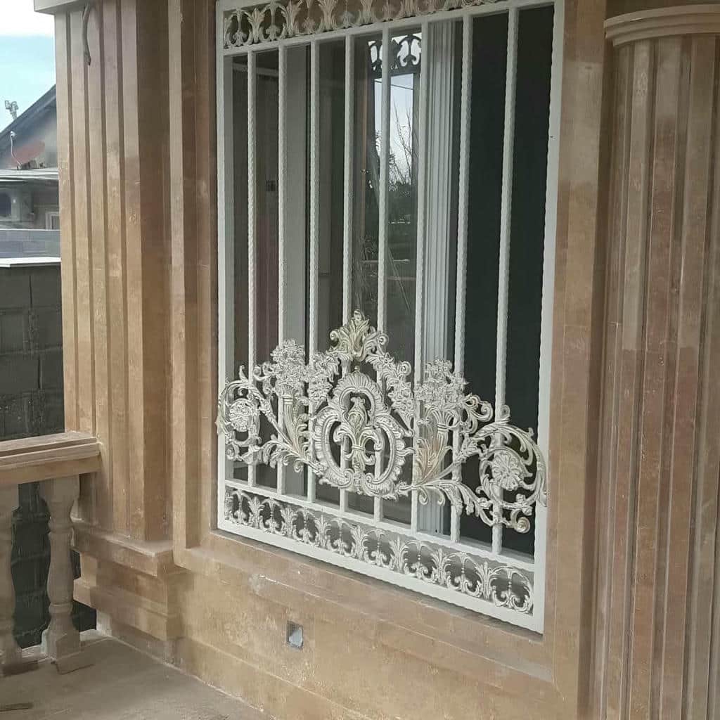 14 نمونه حفاظ پنجره رنگی کوره ای در اهواز