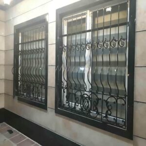 6 مدل حفاظ پنجره فرفورژه گل نرده در اهواز