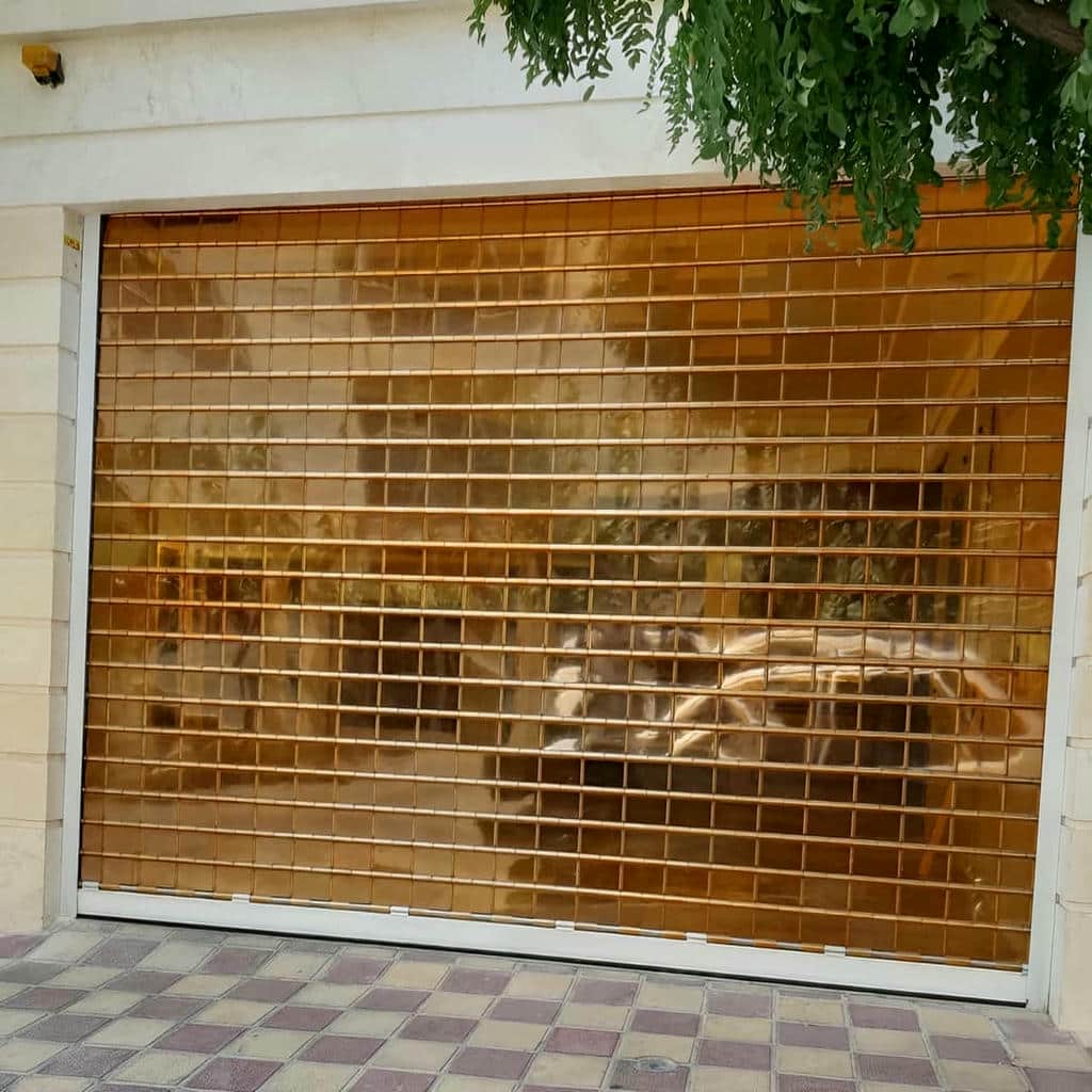 کرکره برقی مغازه صنعتی با تیغه فولادی در اهواز