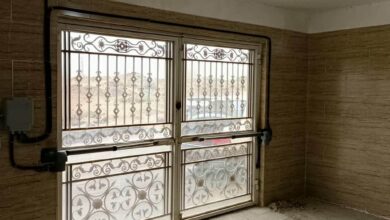 10 طرح جک درب پارکینگ لولایی شفت بلند در اهواز