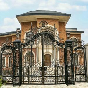 14 نمونه درب پارکینگ مینیمال خطی در اهواز