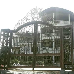 11 مدل درب پارکینگ ریلی ریل زمینی در اهواز