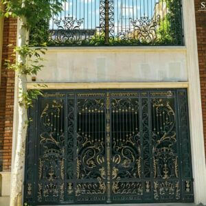 12 مدل درب حیاط ورق پانچ در اهواز