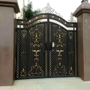10 مدل درب حیاط فلزی دو لنگه در اهواز
