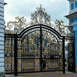 9 نمونه درب حیاط بزرگ پارکینگ در اهواز