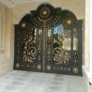 9 مدل درب ویلایی ورق پانچ در اهواز