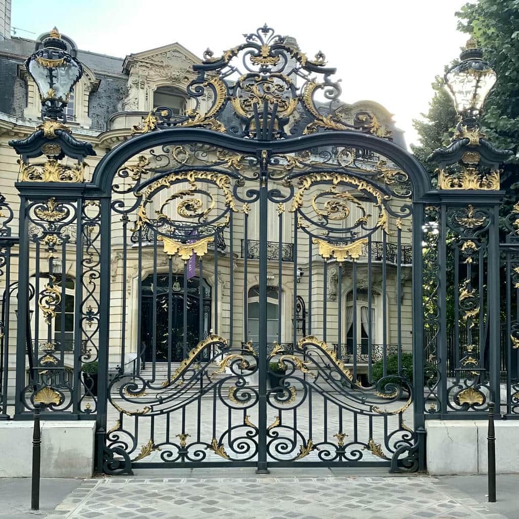 خرید درب ویلایی برش لیزری طرح هندسی در اهواز با بررسی ابعاد دهانه