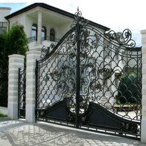 11 طرح درب آهنی برش لیزری ورودی در اهواز