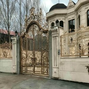 10 مدل درب پارکینگ حیاط لولایی در اهواز