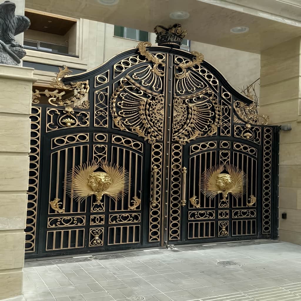 قیمت درب ویلایی CNC پنل مشبک در اهواز بر اساس مشخصات سفارش
