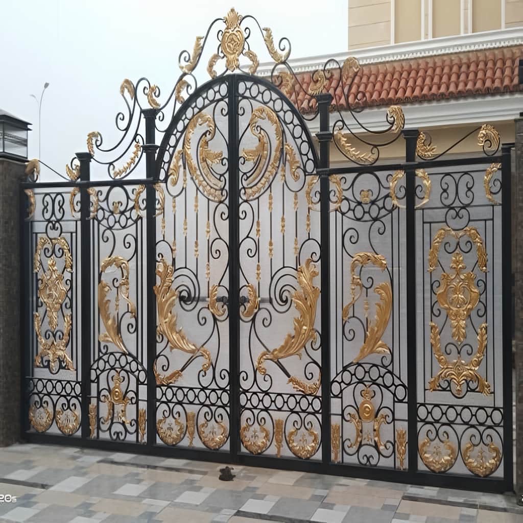 سفارش درب آهنی باغ ماشین رو حصاری در اهواز