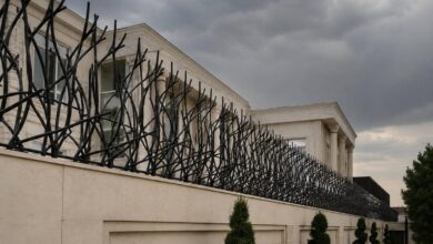 14 مدل حفاظ دیوار سیم خاردار ترکیبی در اهواز