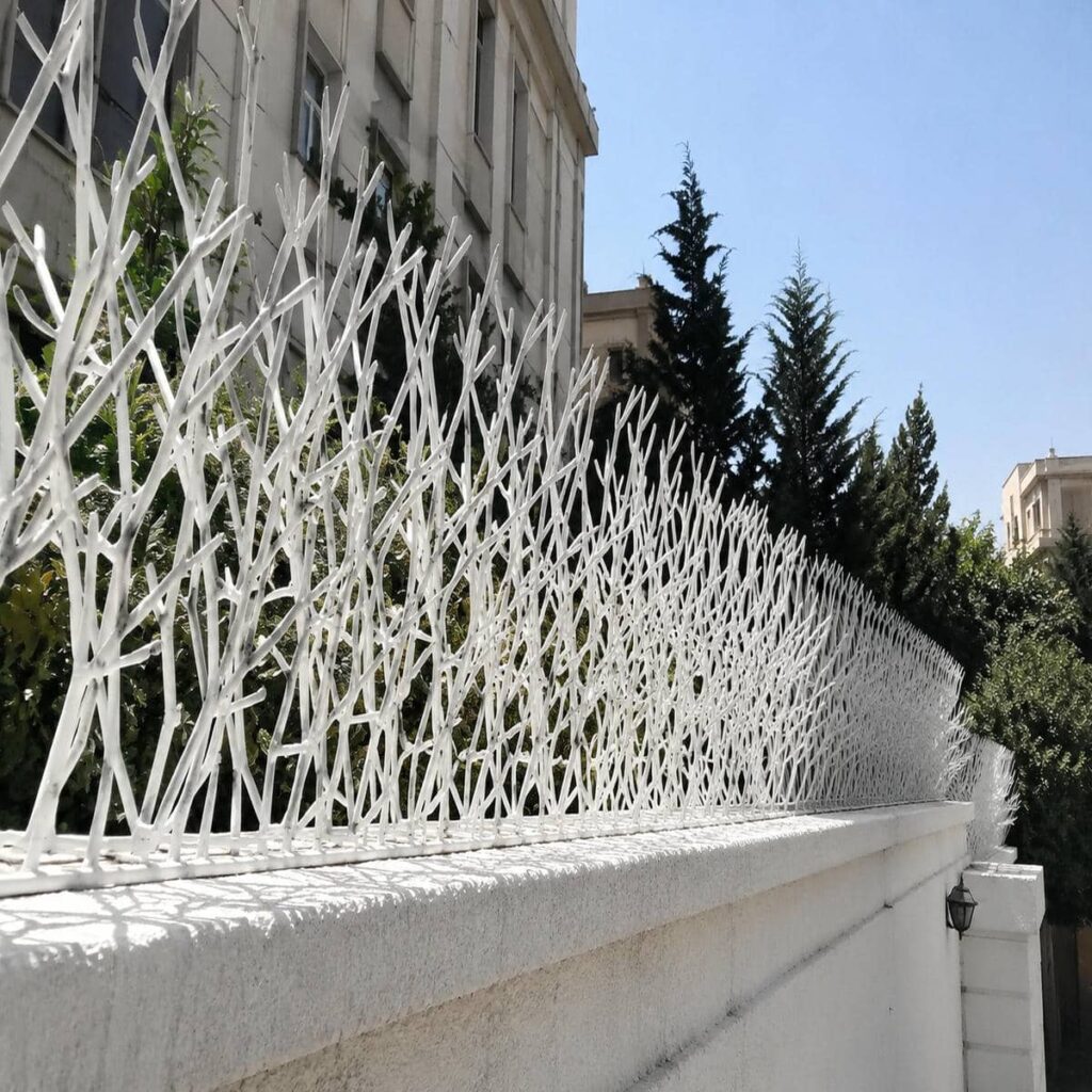 ساخت حفاظ دیوار سیم خاردار ترکیبی با آرایش سفارشی در اهواز