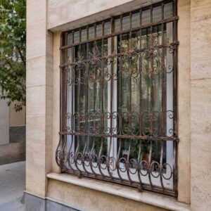 14 مدل حفاظ پنجره آهنی پروفیلی طبقه همکف در اهواز