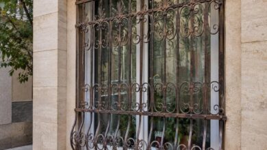 14 مدل حفاظ پنجره آهنی پروفیلی طبقه همکف در اهواز