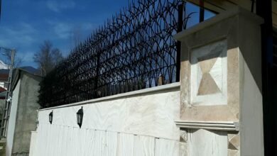 9 مدل حفاظ آبشاری روی دیوار سنگی در اهواز