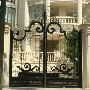 8 مدل درب حیاط شاسی سنگین در اهواز