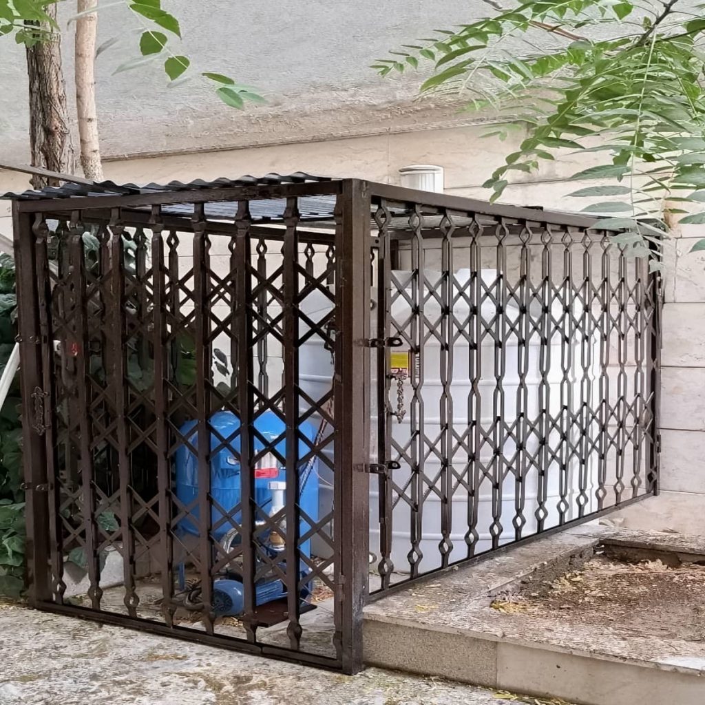 درب آکاردئونی مدل کشویی برای آپارتمان